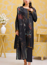 Norah Platinum Doriya Zari Printed Lawn 3 Piece Unstitched Suit NH24PDZ D-04